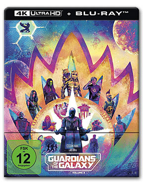 Guardians of the Galaxy Vol. 3 - Steelbook Edition Blu-ray UHD (2 Discs)