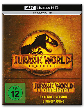 Jurassic World: Ein neues Zeitalter - Steelbook Edition Blu-ray UHD (2 Discs)