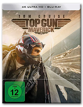Top Gun: Maverick - Steelbook Edition Blu-ray UHD (2 Discs)