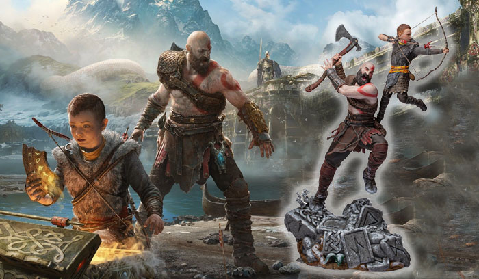 God of War - Kratos & Atreus (BDS) (Figuren)